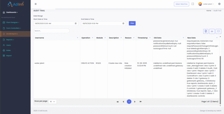 Audit trail 2