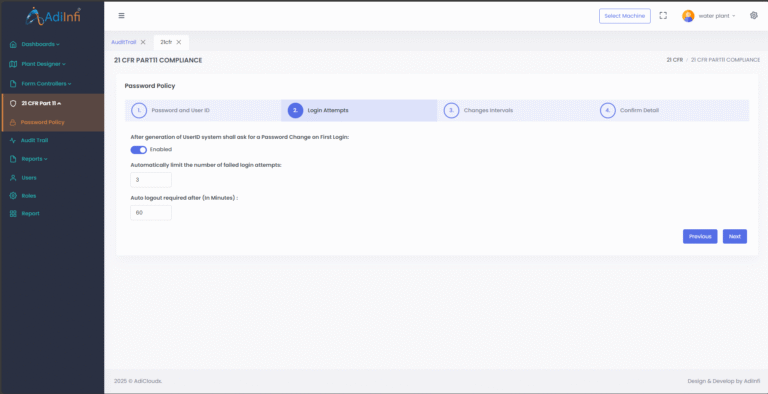 password policy 2
