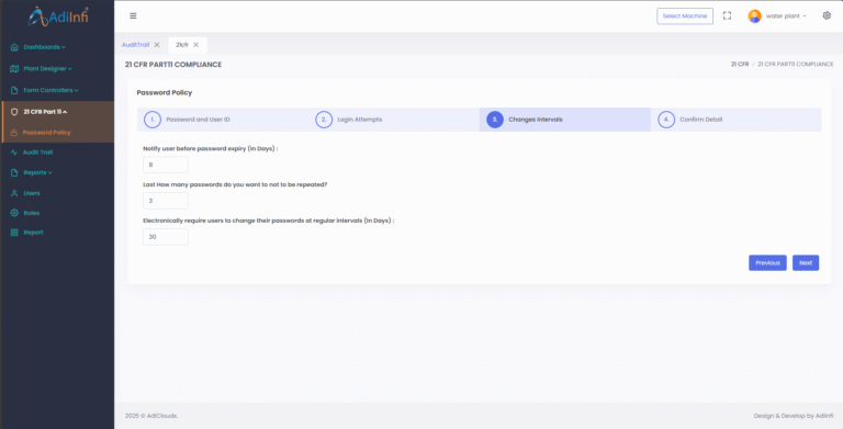 password policy 3