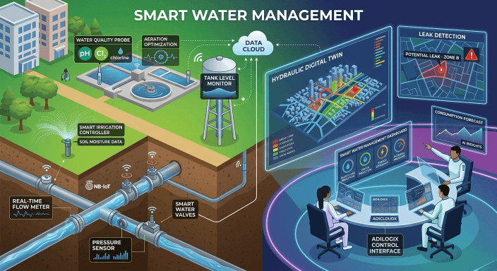 Smart Water Management Using Cloud Platforms