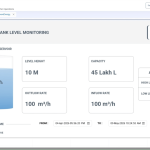 water tank level monitoring