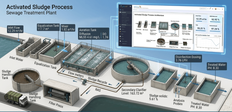 Activated Sludge Process Monitoring System