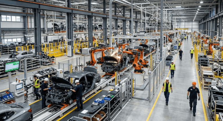 Automotive Plant Monitoring System