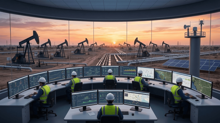 Oil Field Monitoring System
