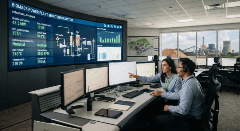 Biomass Power Plant Monitoring