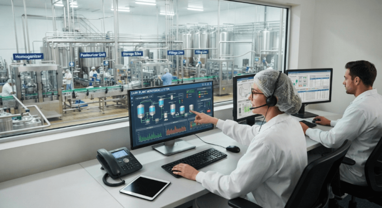 Dairy Plant Monitoring System
