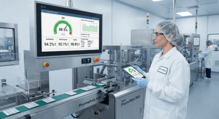 OEE Monitoring for Pharmaceutical Industry