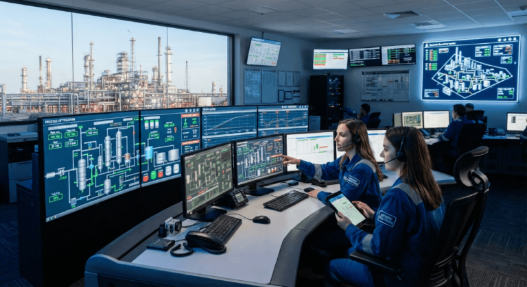 Oil Refinery Monitoring System