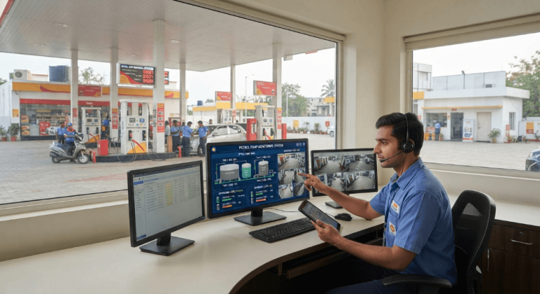 Petrol Pump Monitoring System