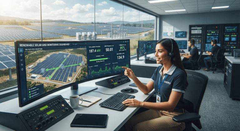 solar grid monitoring